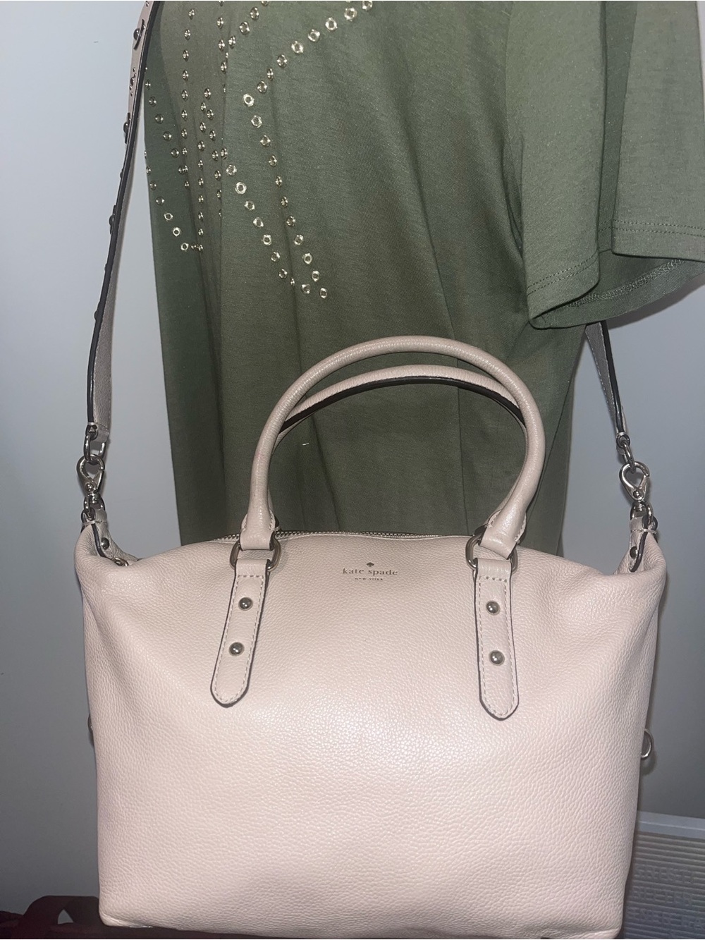 Kate Spade Larchmont Avenue Studded Mini Layla handbag/Crossbody